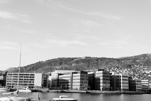 View from Damsgård Pier