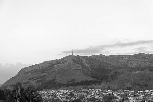 Ulriken as seen from Årstad