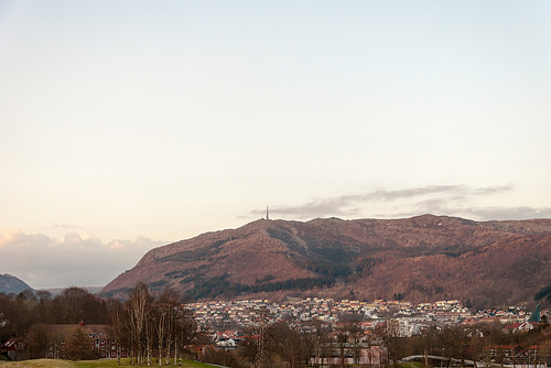 Ulriken as seen from Årstad