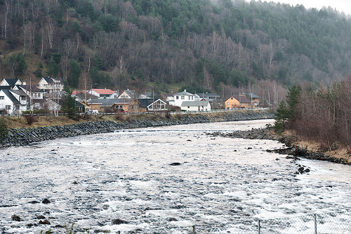 River somewhere between Bergen and Voss