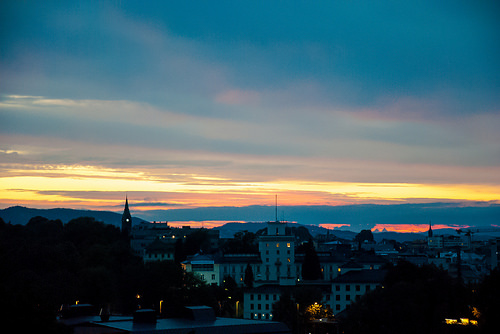 Evening sky from the side of Ulriken