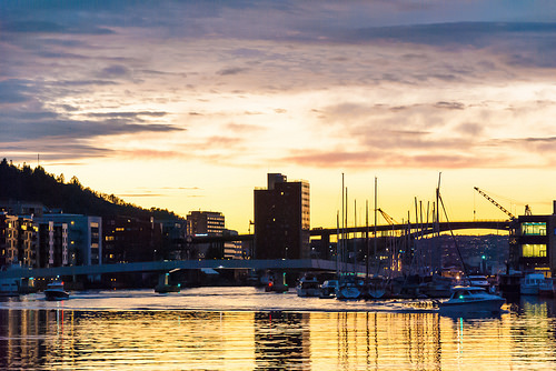 Solheimsviken Bay leading to Puddefjorden